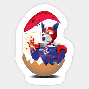 Easter Egg I-RONDOG Sticker